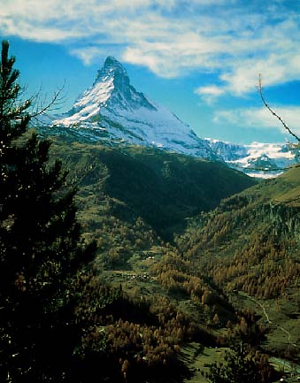 Matterhorn & Mont Blanc