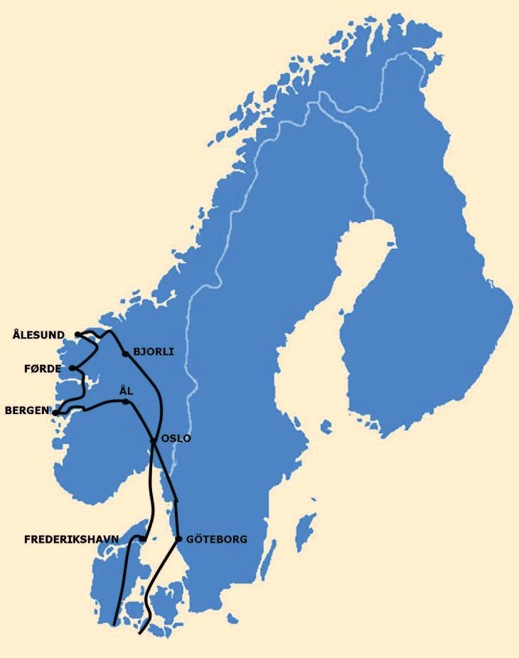 Die Perlen Norwegens