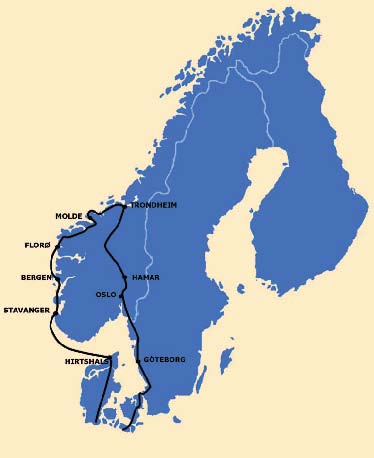 Norwegische Kste & Hurtigruten