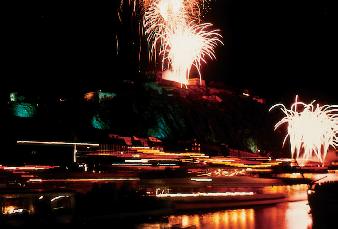 Rhein in Flammen