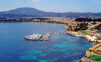 Griechenland mit Insel Korfu