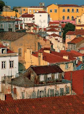Flugreise nach Lissabon